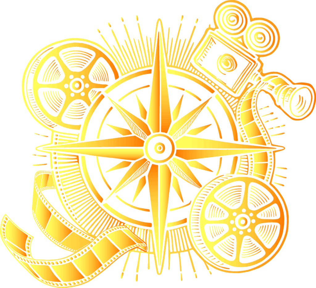 Cinema Nomad Logo Compass